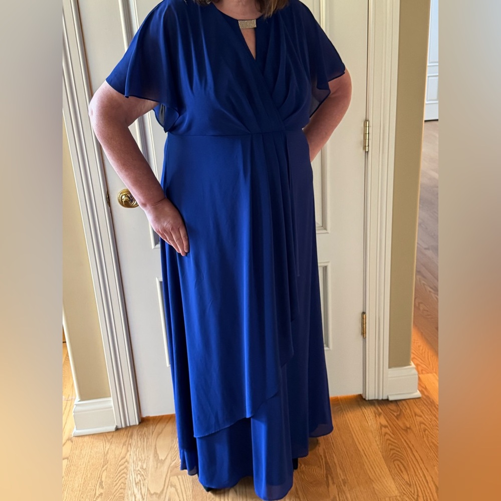 Xscape Royal Blue Gown